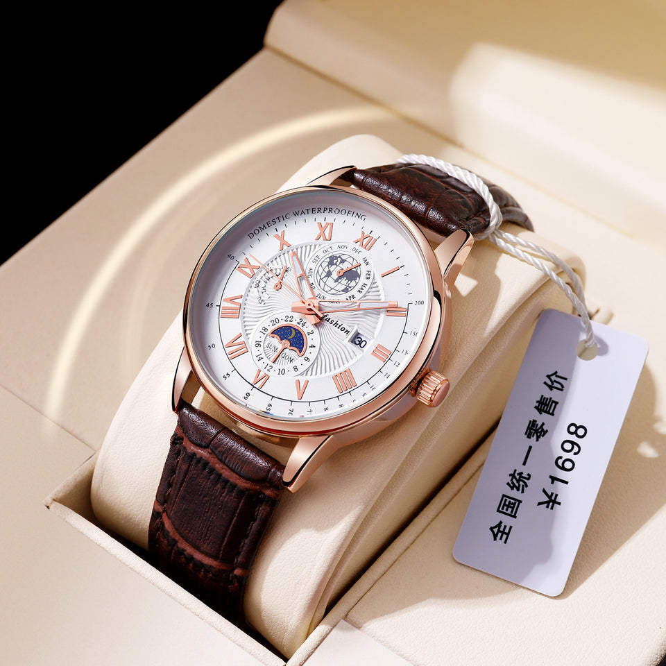 Men's Watch Non-mechanical Luminous Calendar