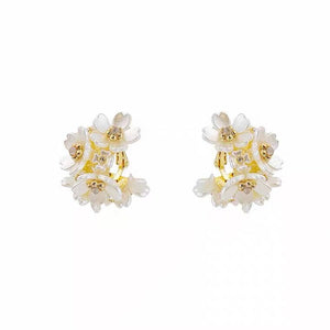 Unique Exaggerated Flower Earrings